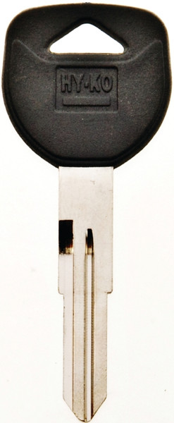 HY-KO 12005HD103 Automotive Key Blank, Brass/Plastic, Nickel, For: Honda Vehicle Locks [SKU: ORG7047798]