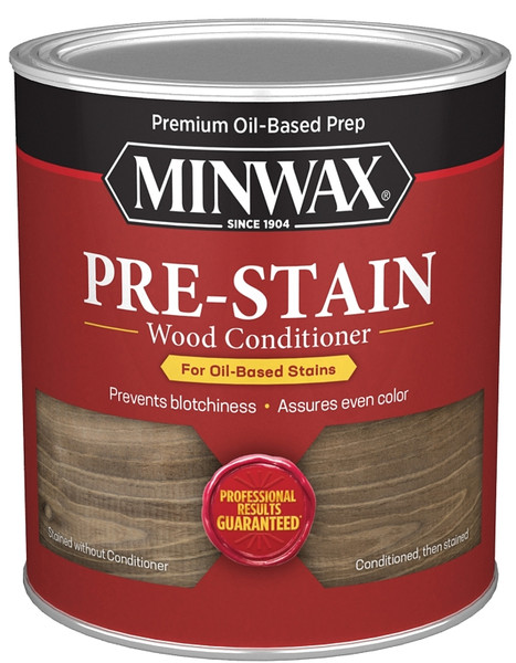 Minwax 61500444 Pre-Stain Wood Conditioner, Clear, Liquid, 1 qt, Can [SKU: ORG8487696]