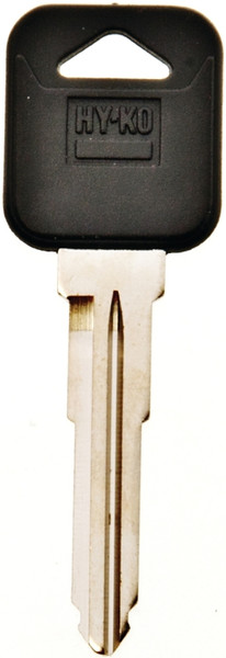 HY-KO 12005MZ19 Automotive Key Blank, Brass/Plastic, Nickel, For: Mazda Vehicle Locks [SKU: ORG5822010]