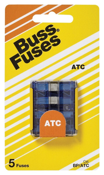 Bussmann BP/ATC-3-RP Automotive Fuse, Blade Fuse, 32 VDC, 3 A, 1 kA Interrupt [SKU: ORG2037976]