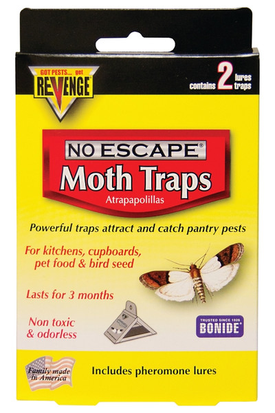 Revenge 124 Moth Traps, Solid, Mild, Clear/Light Yellow [SKU: ORG6406581]