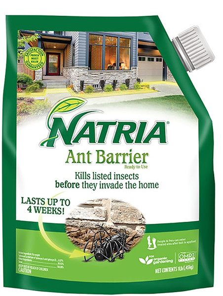 NATRIA 706710D Ant Barrier, Spinosad Application, Around the Home, 1 lb [SKU: ORG2861193]