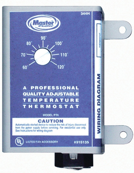 Master Flow PT-6 Thermostat, 120 V, Gray [SKU: ORG2924181]