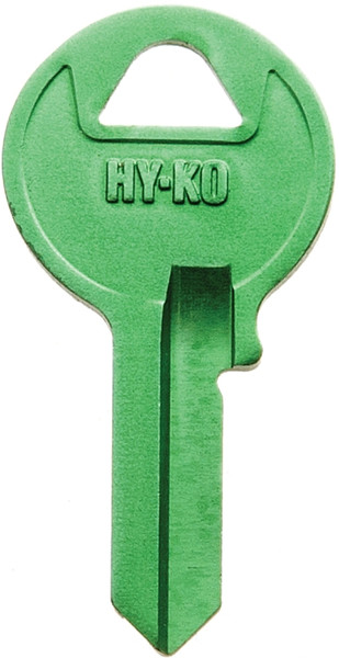 HY-KO 14010M1 Key Blank, Brass, Nickel, For: Master Vehicle Locks [SKU: ORG4742557]