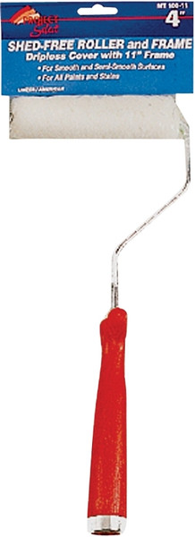 Linzer MT101-11 Mini Roller, 3/8 in Nap, Fabric Cover, Threaded Handle, 4 in L Roller [SKU: ORG3803137]