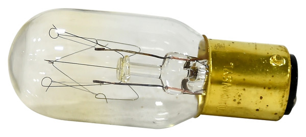 Sylvania 18200 Incandescent Lamp, 15 W, T7 Lamp, Double Contact Bayonet Lamp Base, 110 Lumens, 2850 K Color Temp [SKU: ORG7219538]