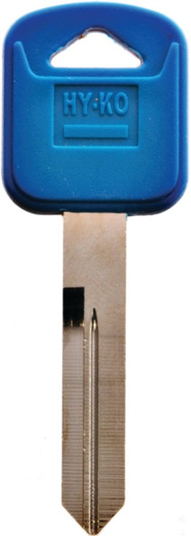HY-KO 13005H75PB Key Blank, Brass/Plastic, Nickel, For: Ford Vehicle Locks [SKU: ORG0992909]