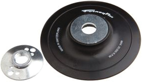 Forney 72321 Backing Pad with Spindle Nut, 4-1/2 in Dia [SKU: ORG8912081]
