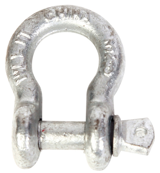 BARON 193LR-5/8 Anchor Shackle, 5/8 in Trade, 3-1/4 ton Working Load, Steel, Hot-Dipped Galvanized [SKU: ORG3103942]