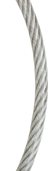 BARON 695948 Cable, 1/4 to 5/16 in Dia, 200 ft L, 1400 lb Working Load, Galvanized/Vinyl-Coated [SKU: ORG7459860]
