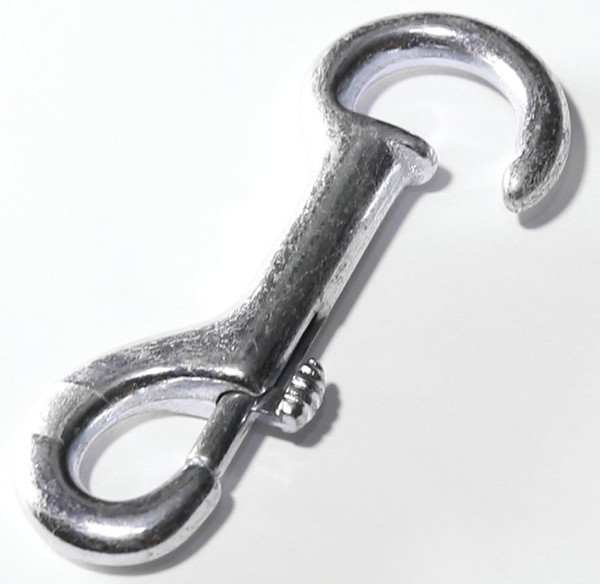 BARON 240 Chain Snap, 100 lb Working Load, Malleable Iron, Electro-Galvanized [SKU: ORG2155414]