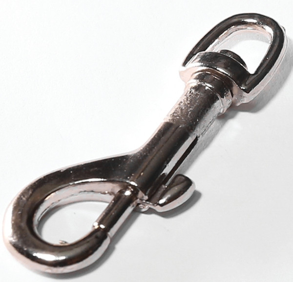 BARON 5025-3/8 Leash Snap, 50 lb Working Load, Steel, Nickel [SKU: ORG6574974]
