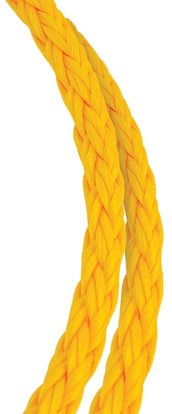 BARON 54216 Rope, 3/8 in Dia, 500 ft L, 200 lb Working Load, Polypropylene, Yellow [SKU: ORG4694477]