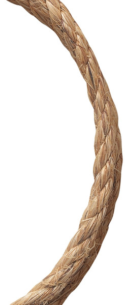 BARON 54426 Rope, 1/2 in Dia, 200 ft L, 264 lb Working Load, Manila, Natural [SKU: ORG4694485]