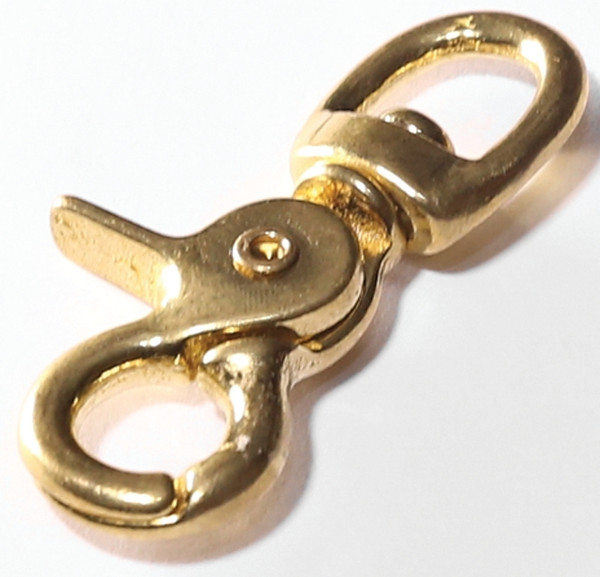 BARON 5013B-1/2 Trigger Snap, 40 lb Working Load, Solid Bronze, Polished [SKU: ORG6120802]