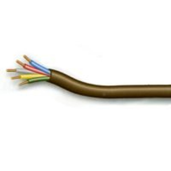 Southwire 553056607 Thermostat Wire, 18 AWG Wire, 5 -Conductor, 250 ft L, Copper Conductor, PVC Sheath, 150 V [SKU: ORG1334911]