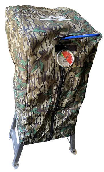 Bayou Classic 700-525 Fryer Cover, Mossy Oak Greenleaf, For: Bayou Classic 700-725 Fryer [SKU: ORG7449713]