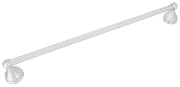 Boston Harbor Towel Bar, Chrome, Surface Mounting, 24 in [SKU: ORG3678901]