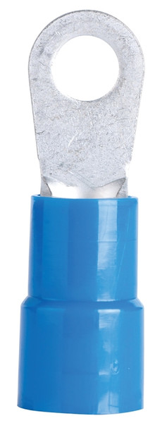 GB 14-096 Ring Terminal, 600 V, 6 AWG Wire, 3/8 in Stud, Vinyl Insulation, Blue [SKU: ORG7058092]