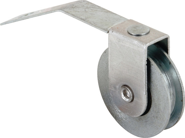 Prime-Line B 576 Roller Assembly, 1 in Dia Roller, 1/4 in W Roller, Steel, Gray, 2-Roller [SKU: ORG9488735]