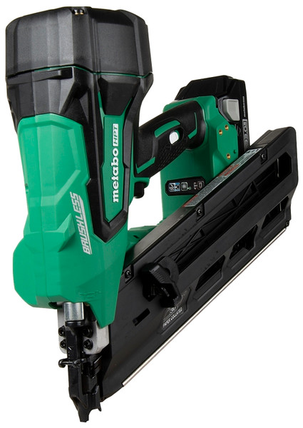 Metabo HPT NR1890DCSM Framing Nailer, Battery Included, 18 V, 3 Ah, 47 Magazine, 30 deg Collation, Paper Strip Collation [SKU: ORG9296823]