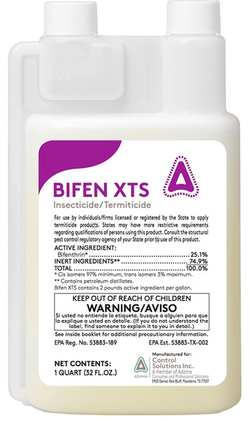 Martin's Bifen XTS 82004441 Insecticide and Termiticide, Liquid, 1 qt Bottle [SKU: ORG9963943]