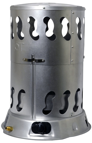Mr. Heater F270490 Convection Heater, 20 lb Fuel Tank, Propane, 30000 to 80000 Btu, 2000 sq-ft Heating Area [SKU: ORG0622001]