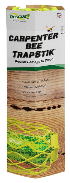 RESCUE TrapStik CBTS-BB6 Carpenter Bee Trap, Stick, Odorless, Hang Mounting [SKU: ORG9034810]