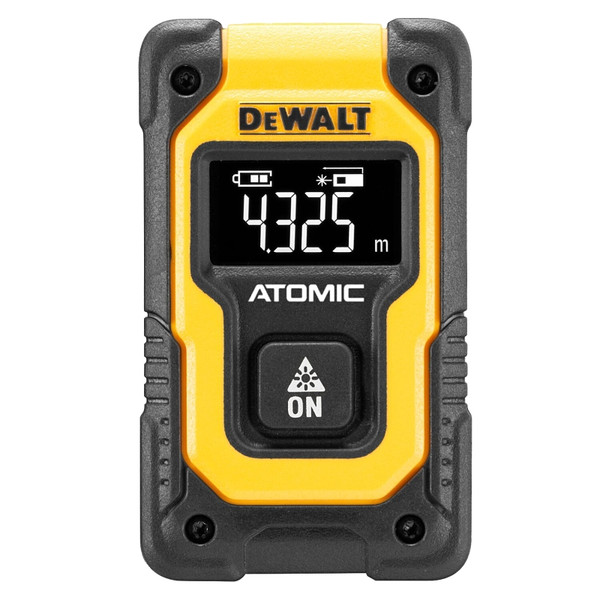 DeWALT Atomic Compact Series DW055PL Pocket Laser Distance Measurer, 55 ft, LCD Display [SKU: ORG2667442]