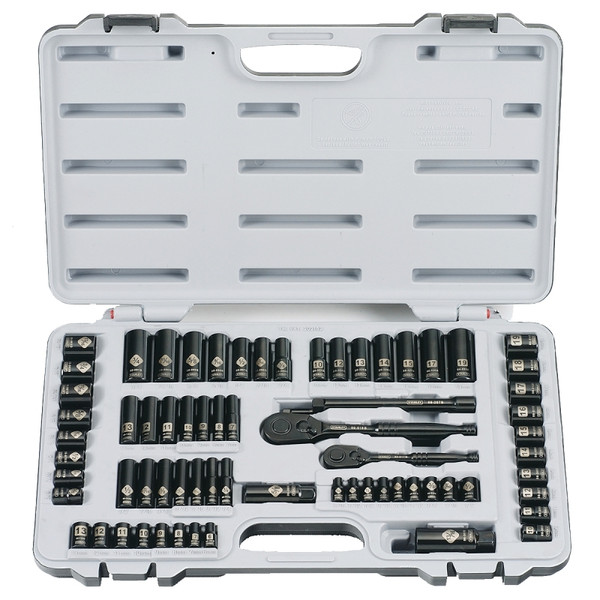 SOCKET SET 69PC BLACK CHROME [SKU: ORG6374714]