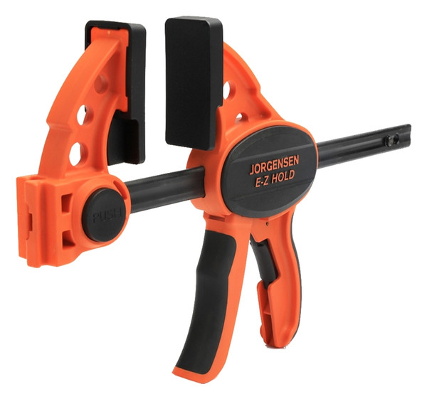 JORGENSEN E-Z HOLD Series 33406 Medium-Duty Expandable Bar Clamp, 300 lb, 6 in Max Opening Size, 3-3/8 in D Throat [SKU: ORG9263906]