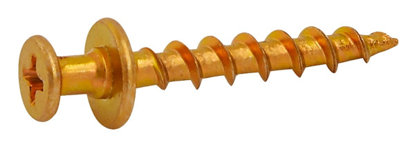 National Hardware Bear Claw N260-130 Hanger, 30 lb in Drywall, 100 lb in Stud, Steel, Zinc, Gold, 3/16 in Projection [SKU: ORG7376270]