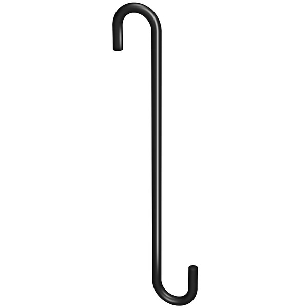 National Hardware Modern Series N275-517 Large S-Hook, 2-1/4 in L, 8 in H, Steel, Black [SKU: ORG7445307]