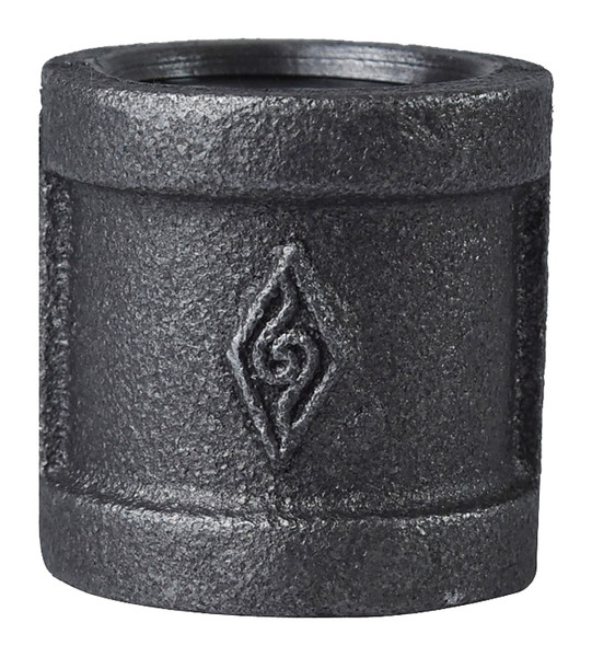 ProSource 21-3/4B Pipe Coupling, 3/4 in, FIP, Steel, SCH 40 Schedule, 300 psi Pressure [SKU: ORG6117584]