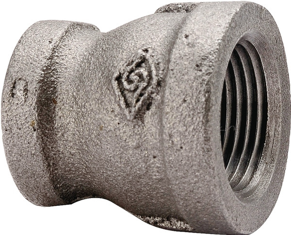 ProSource B240 50X40 Reducing Pipe Coupling, 2 x 1-1/2 in, FIP, Steel, SCH 40 Schedule, 300 psi Pressure [SKU: ORG6102826]