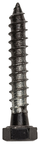 National Hardware V1863 Series N179-158 Lag Bolt, 1/4 in Thread, Steel, Powder-Coated [SKU: ORG7174410]