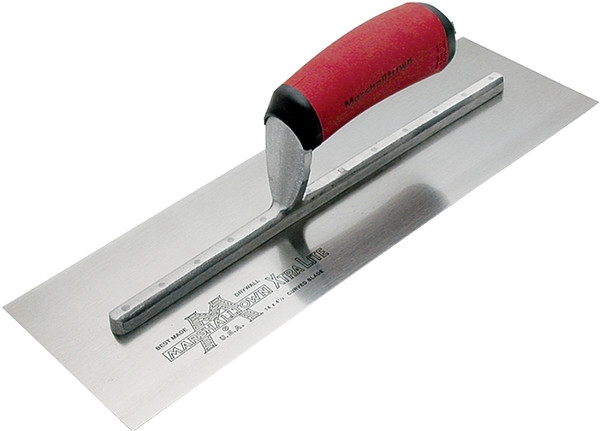 Marshalltown DuraSoft Series 12SD Drywall Trowel, 4-1/2 in W Blade, 11 in L Blade, HCS Blade, Curved Handle [SKU: ORG2396455]