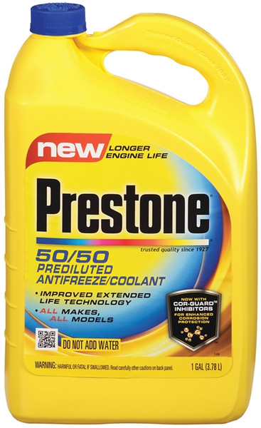 Prestone AF2100 Coolant, 1 gal Bottle, Yellow [SKU: ORG8559908]
