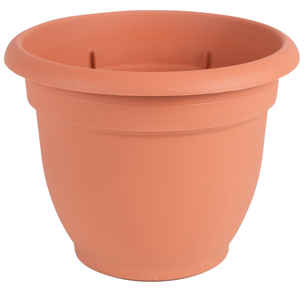 Bloem 20-56116 Self-Watering Planter, 16 in Dia, 17-3/4 in W, Round, Plastic, Terra Cotta [SKU: ORG4693107]