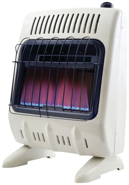 Mr. Heater F299710 Vent-Free Blue Flame Gas Heater, 20 lb Fuel Tank, Propane, 10000 Btu, 250 sq-ft Heating Area [SKU: ORG3311826]