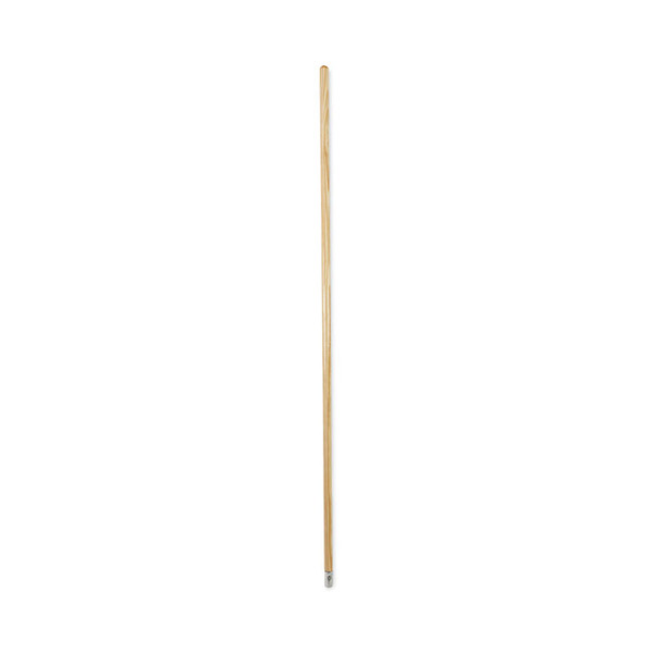 Lie-Flat Screw-In Mop Handle, Lacquered Wood, 1.13" dia x 60", Natural [SKU: BWK834]