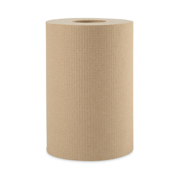 Hardwound Paper Towels, 1-Ply, 8" x 350 ft, Natural, 12 Rolls/Carton [SKU: BWK6252]