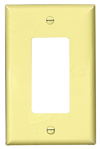 WALL PLATE 1GANG DECR MID IVRY [SKU: ORG4556197]