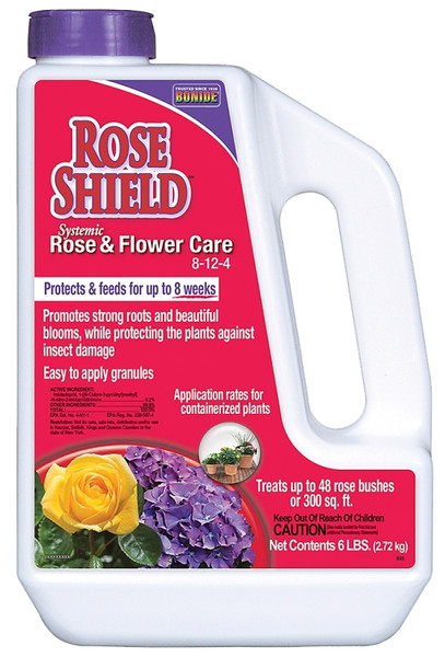 Bonide Rose Shield 946 Insecticide and Feed, Granules, 6 lb [SKU: ORG3754363]