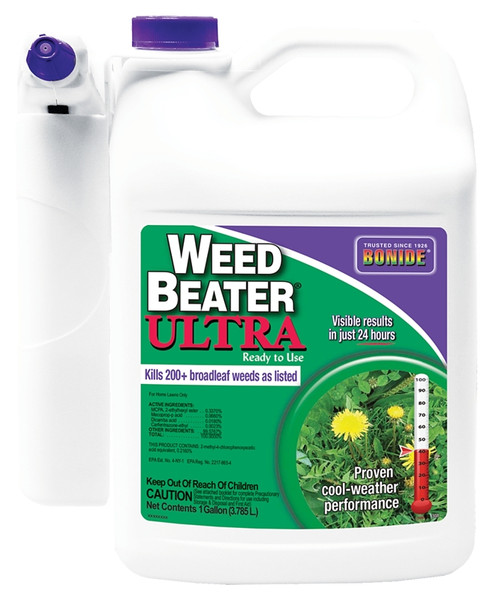 Bonide Ultra 3082 Weed Killer, Liquid, Spray Application, 1 gal [SKU: ORG5616271]
