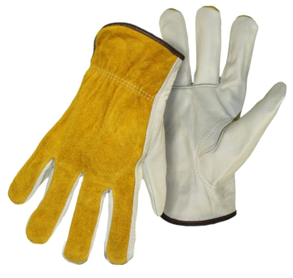 BOSS GUARD 4062M Gloves, M, Keystone Thumb, Open, Shirred Elastic Back Cuff [SKU: ORG0656934]