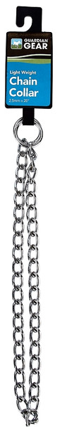 Boss Pet PDQ 12920 Choke Chain Collar, 2.5 mm Chain, 20 in L Collar, Steel [SKU: ORG1868504]