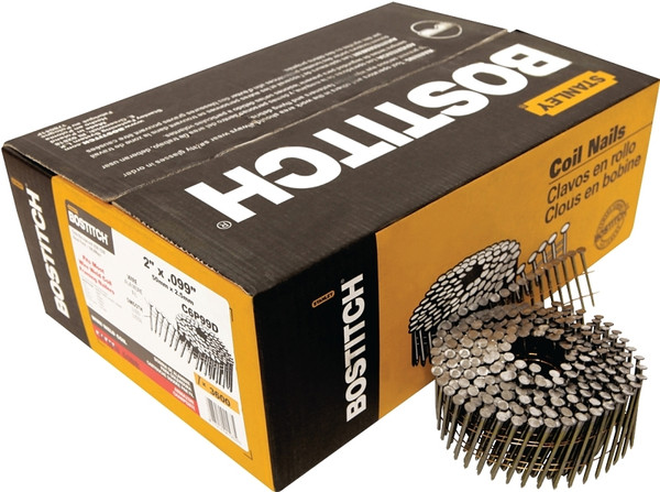 Bostitch C6P99D Framing Nail, 2 in L, Steel, Ring Shank [SKU: ORG6168199]
