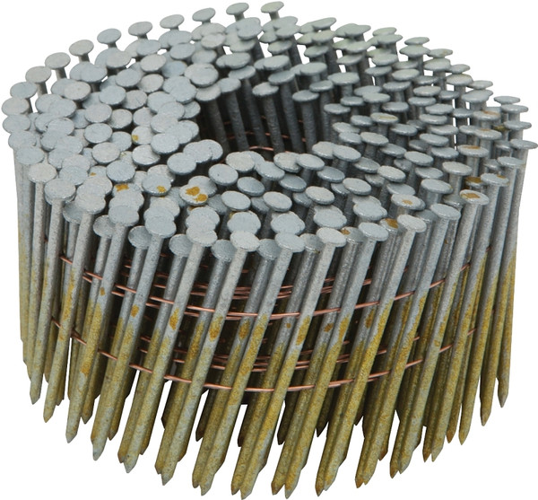 Bostitch C8P99DG Framing Nail, 2-1/2 in L, Steel, Thickcoat, Smooth Shank [SKU: ORG8916538]