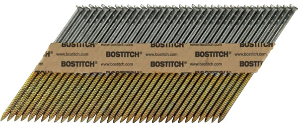 Bostitch PT-8DR113GFH2 Framing Nail, 2-3/8 in L, Steel, Hot-Dip Galvanized, Offset Round Head, Ring Shank [SKU: ORG3698933]